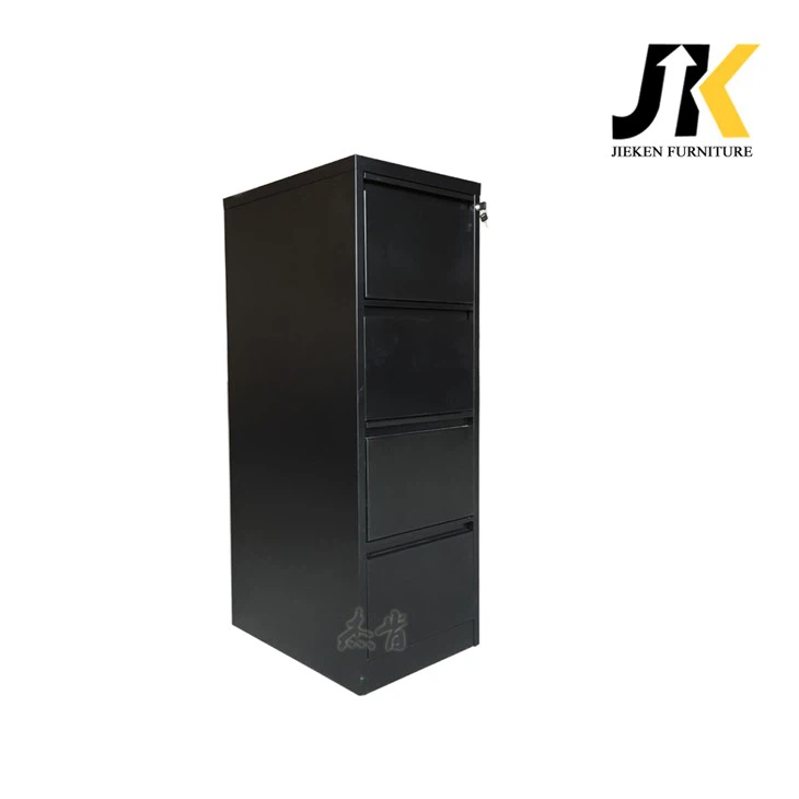 metal four drawer filing cabinet